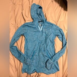 Nike Women's Blue Heather Hoodie